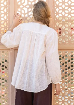 Blus "Lisa" i ekologisk bomull