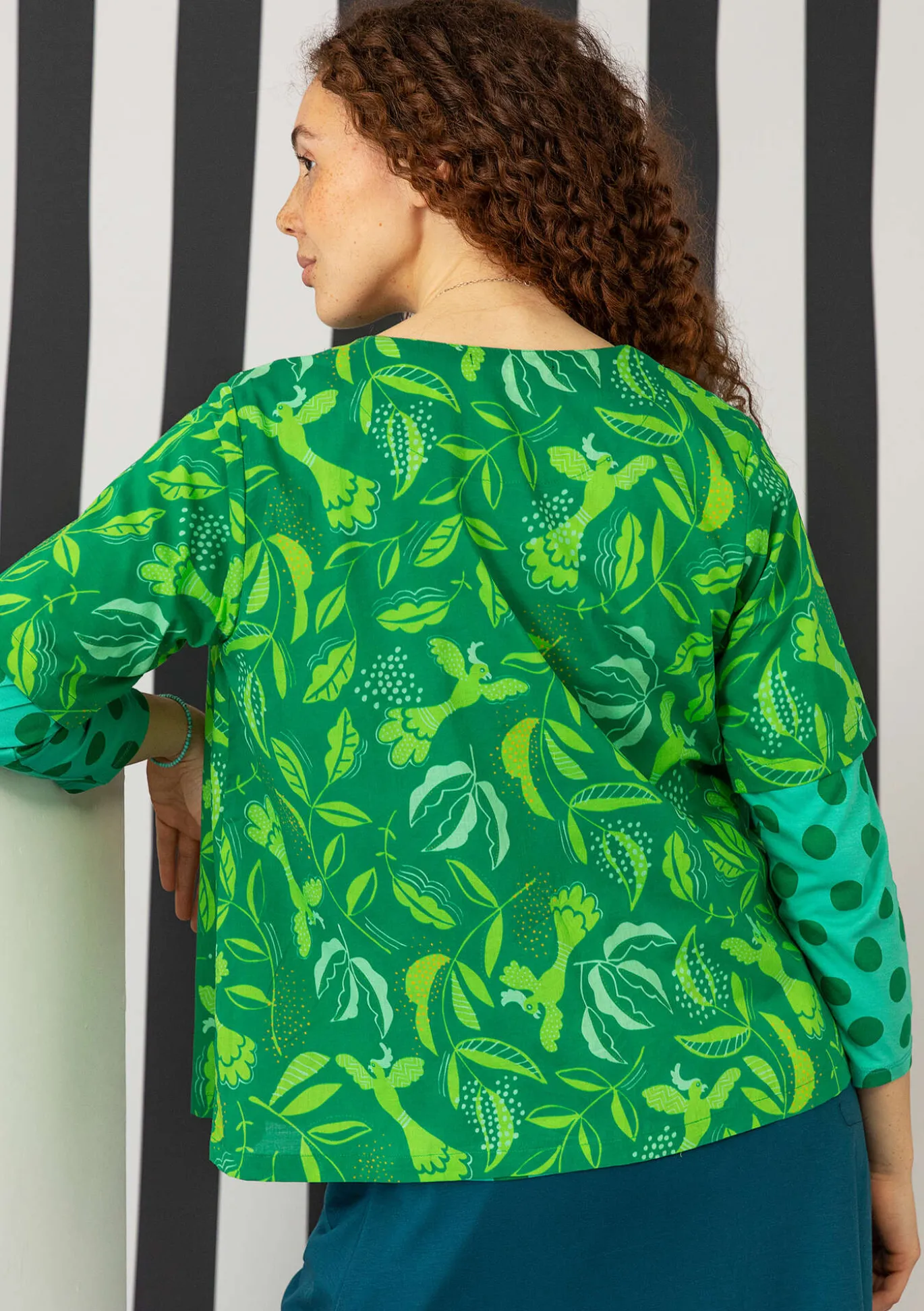 Blus "Uuve" i ekologisk bomull
