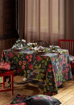 Duk "Fruits" i ekologisk bomull