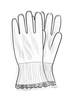 Fingervante i lammull