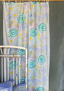 Gardin "Cumulus" i ekologisk bomull