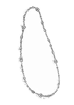 Halsband "Jane" i återvunna glaspärlor