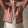 Kofta "Anemone" i ekologisk ull