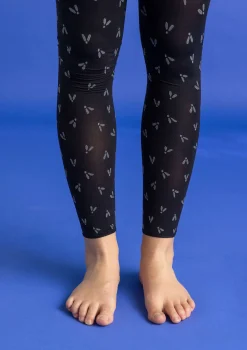 Leggings "Fjät" i återvunnen polyamid
