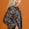 Långkofta "Astrid" i ekologisk/återvunnen bomull