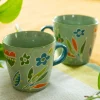 Mugg "Flower pots" i keramik