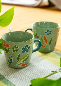 Mugg "Flower pots" i keramik