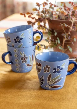 Mugg "Flower pots" i keramik