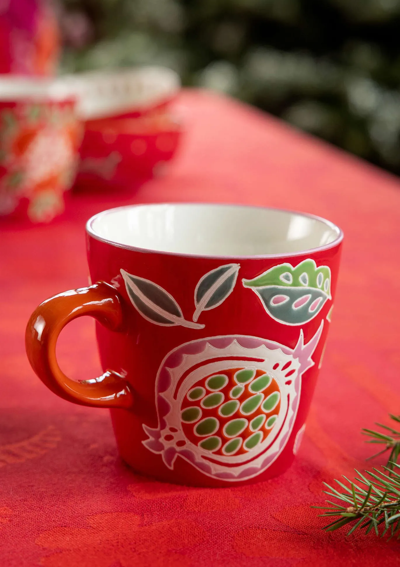 Mugg "Fruits" i keramik