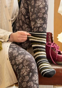Raggsocka i lammull/återvunnen ull