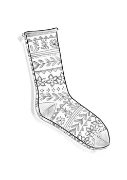 Socka "Twinkle" i ullfrotté