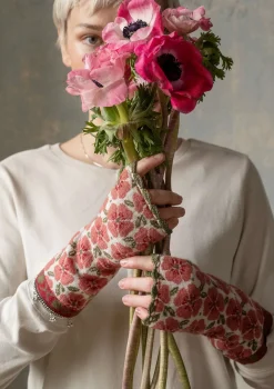 Torgvante "Anemone" i ekologisk ull