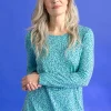 Trikåtop "Helga" i lyocell/elastan