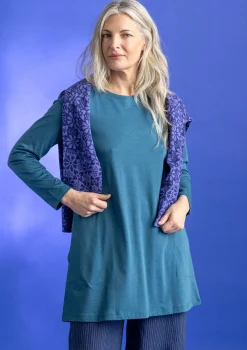 Trikåtunika "Tyra" i ekologisk bomull/modal