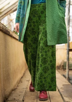 Velourbyxa "Selma" i ekologisk bomull/återvunnen polyester