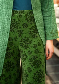 Velourbyxa "Selma" i ekologisk bomull/återvunnen polyester