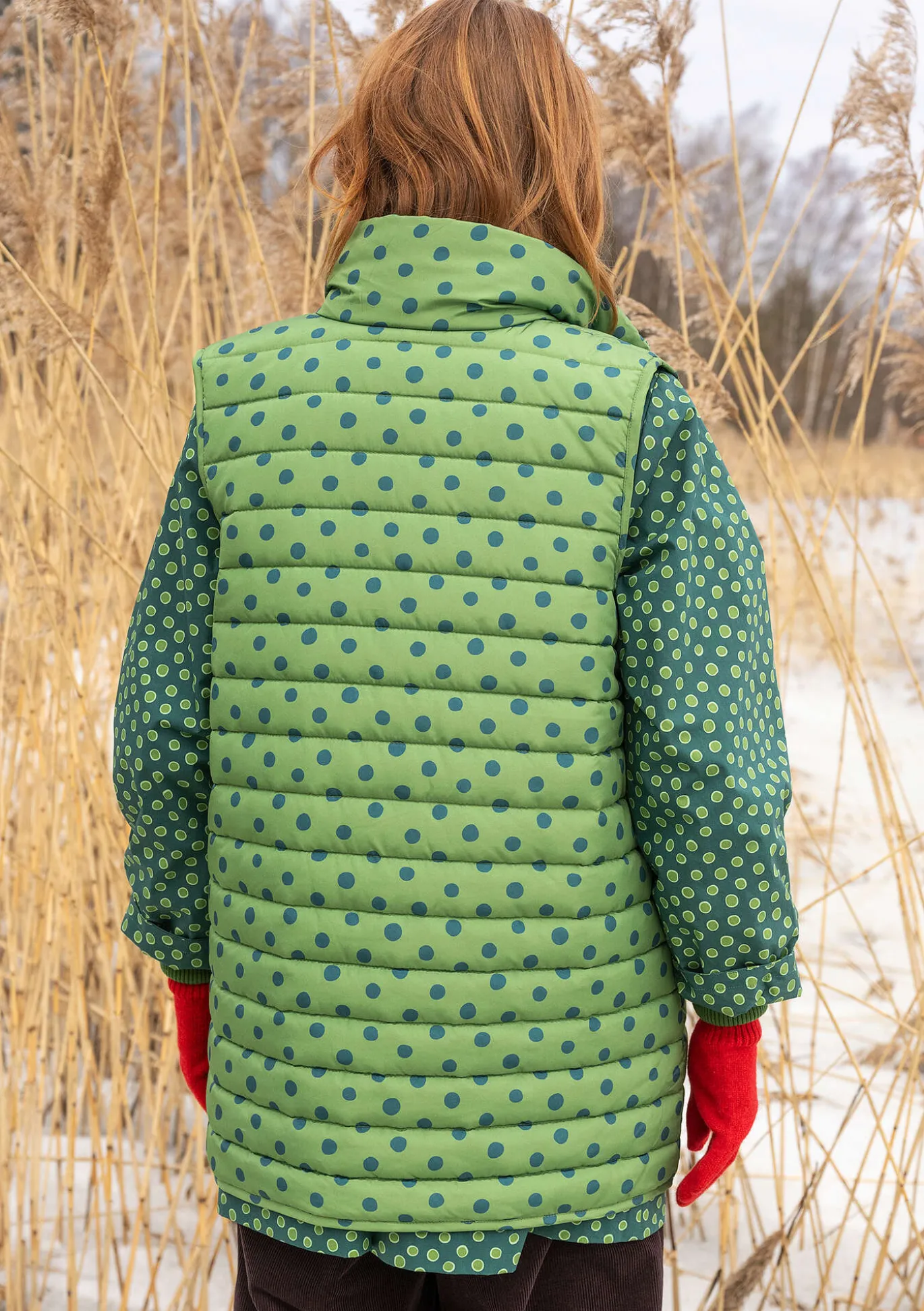 Väst "Susan" i återvunnen polyester