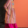 Vävd klänning "Jaipur" i ull/bomull