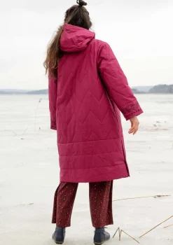Vävd kviltad kappa "Svalbard"