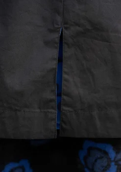 Vävd parkas 