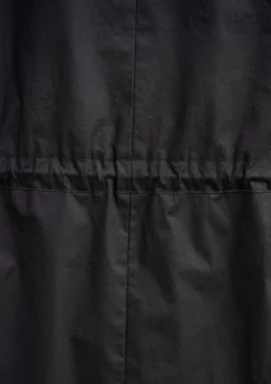 Vävd parkas 