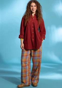 Vävd pyjamasbyxa 