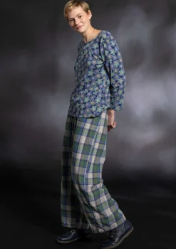 Vävd pyjamasbyxa 